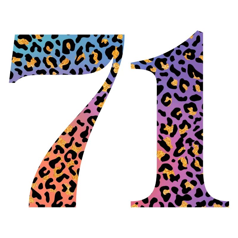 71e anniversaire léopard