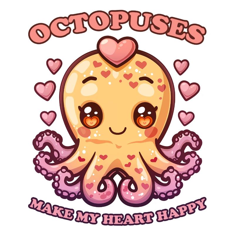 Funny Octopus Cephalopod Squid Gift