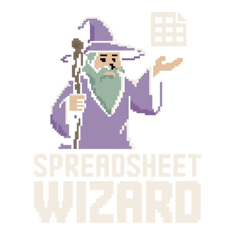 Tabellenkalkulations-Assistent Lustiger Controller Buchhalter