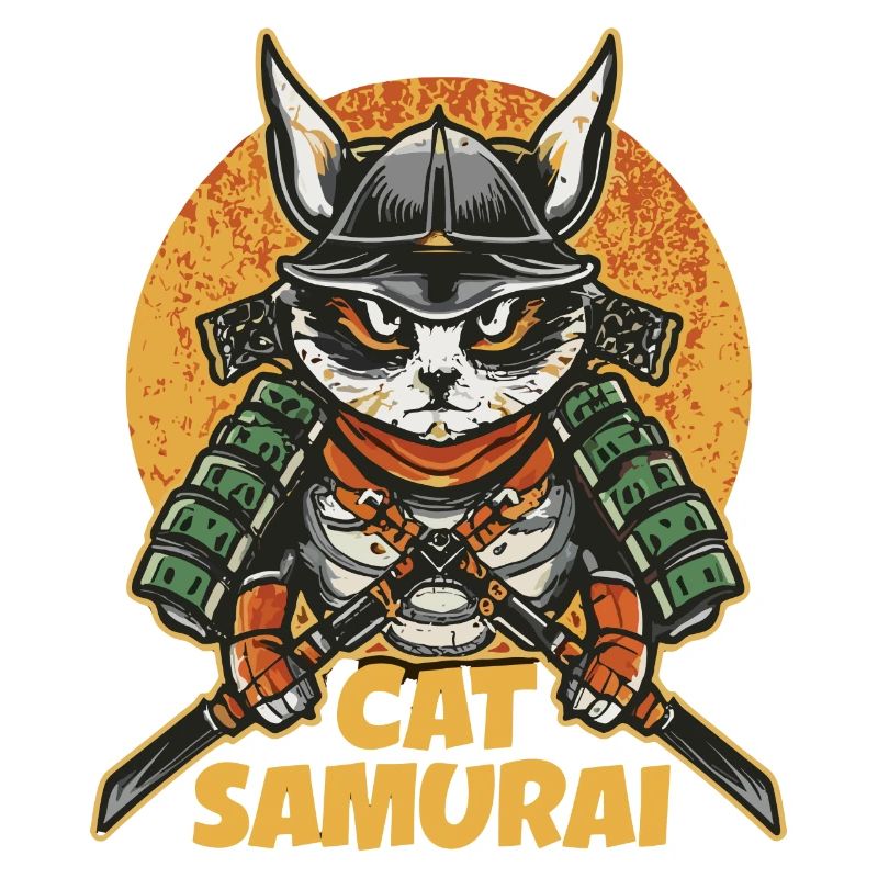 Katze Samurai
