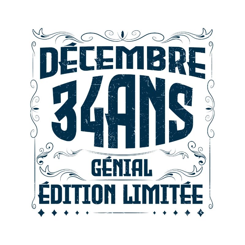 DÉCEMBRE 34 Ans | Édition limitée