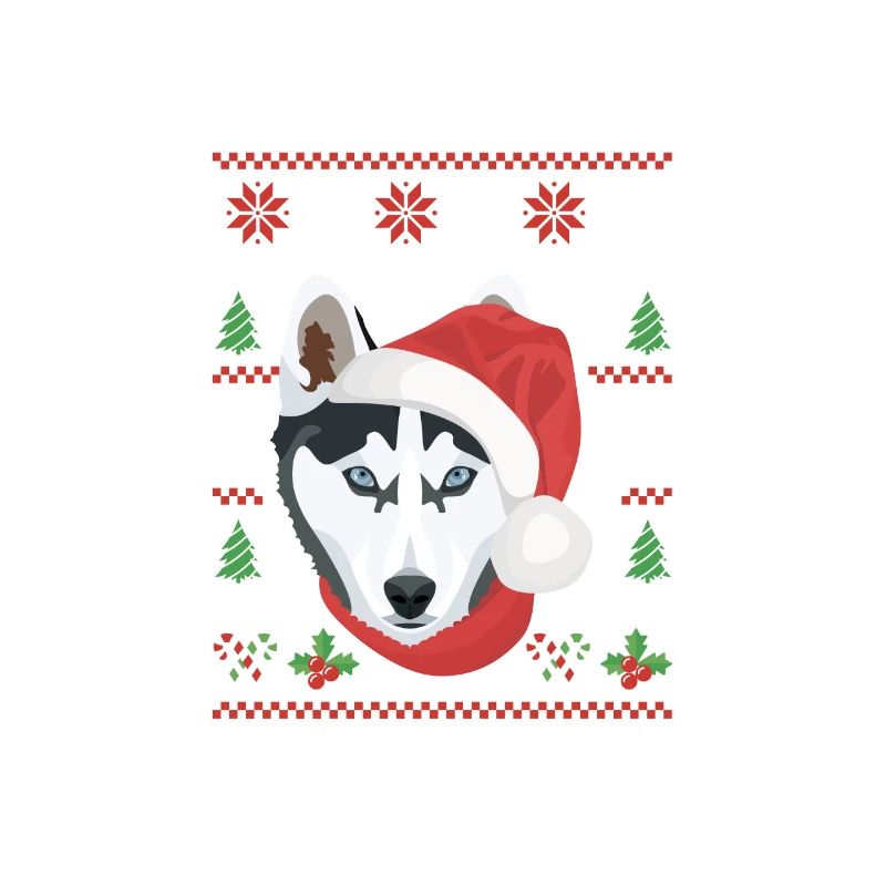 Husky Joyeux Noël