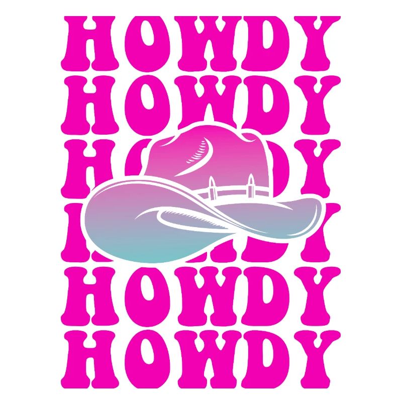 Howdy Pop Hat Gradient