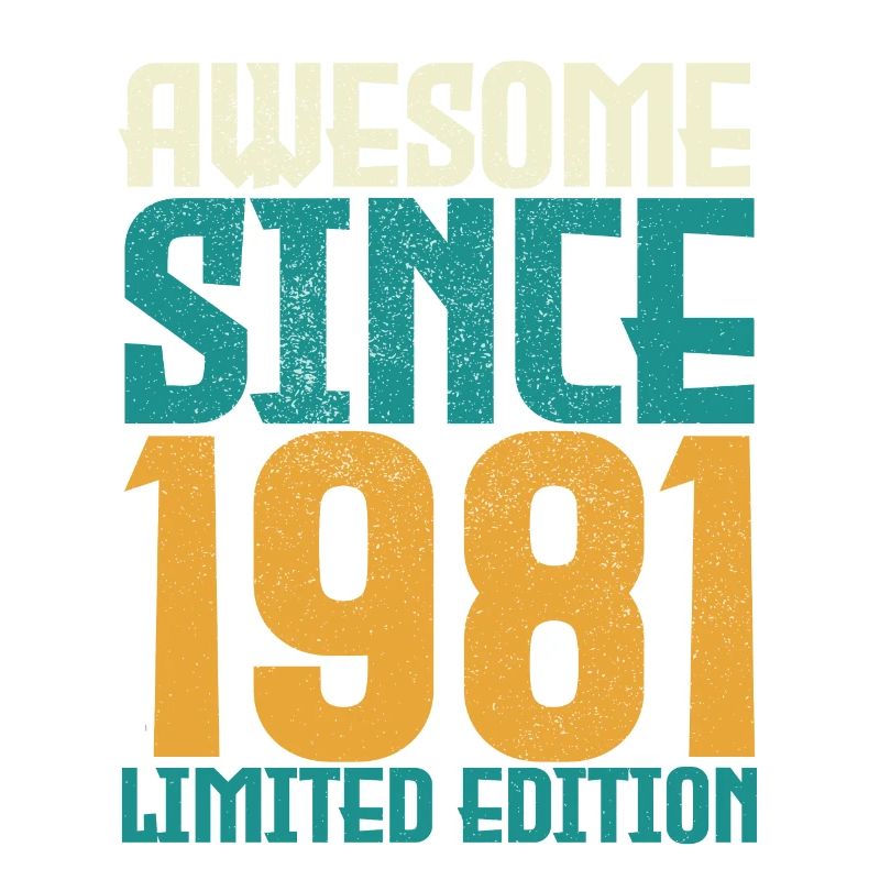 Awesome seit 1981 limitierte Auflage.