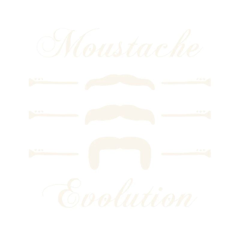moustaches évolution, Idée cadeau d'élégance.