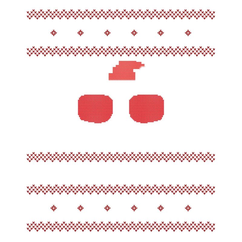 Pull de Noël laid chat Santa Claws