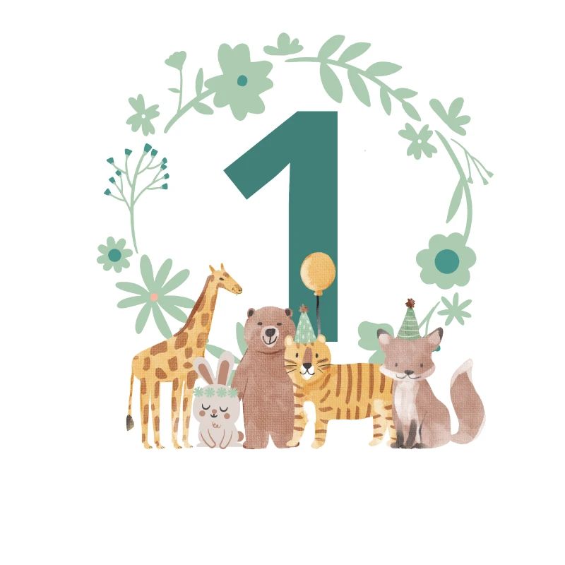 1st anniversary - first anniversary animals