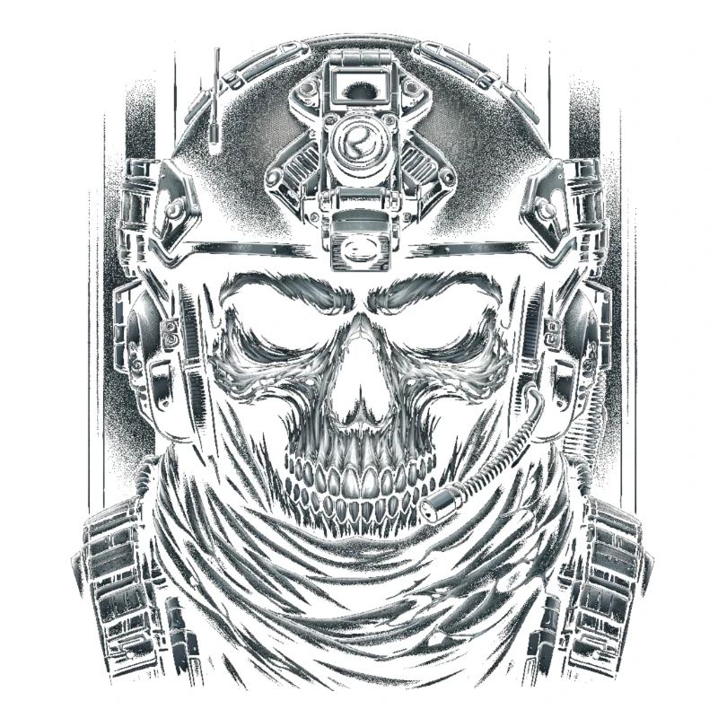 Crâne tactique Commando