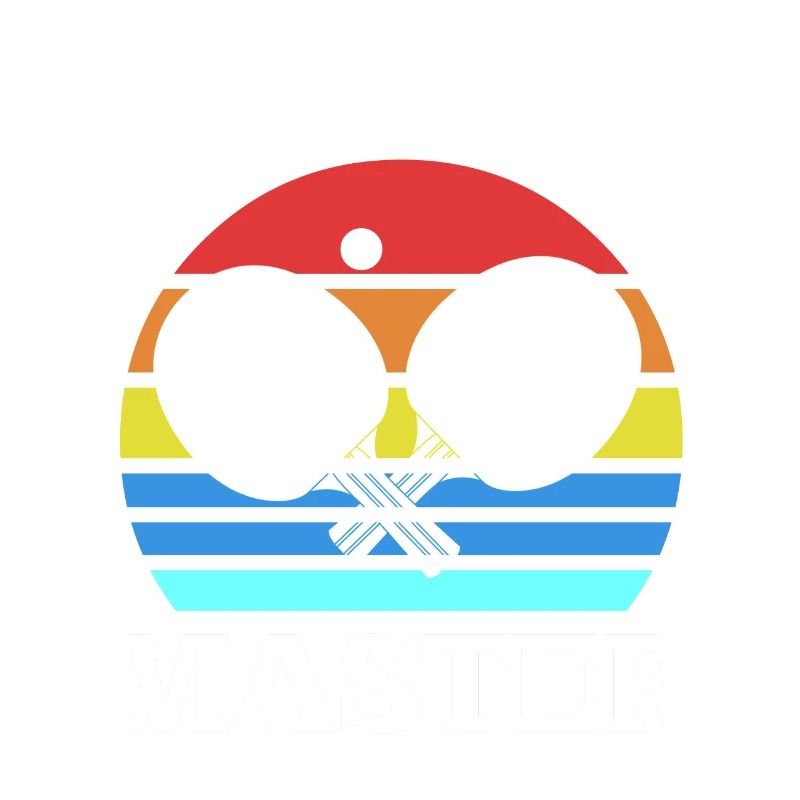 Retro PING PONG Master Cool Table Tennis Designs
