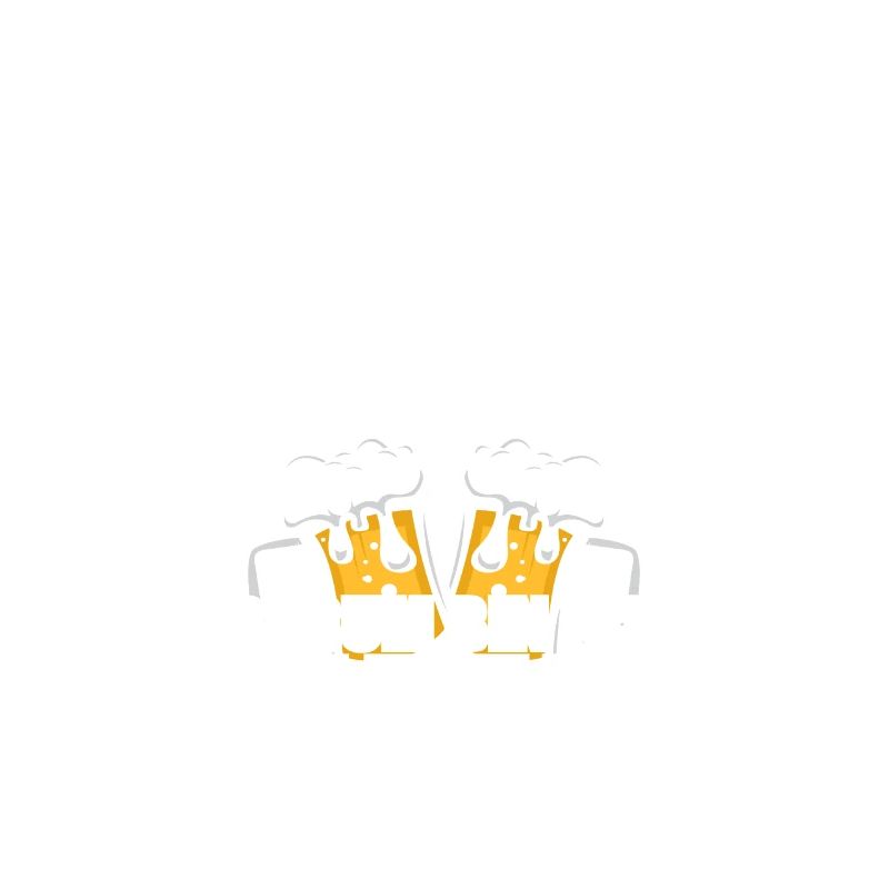 Lustiger Spruch Bier darum bin ich hier
