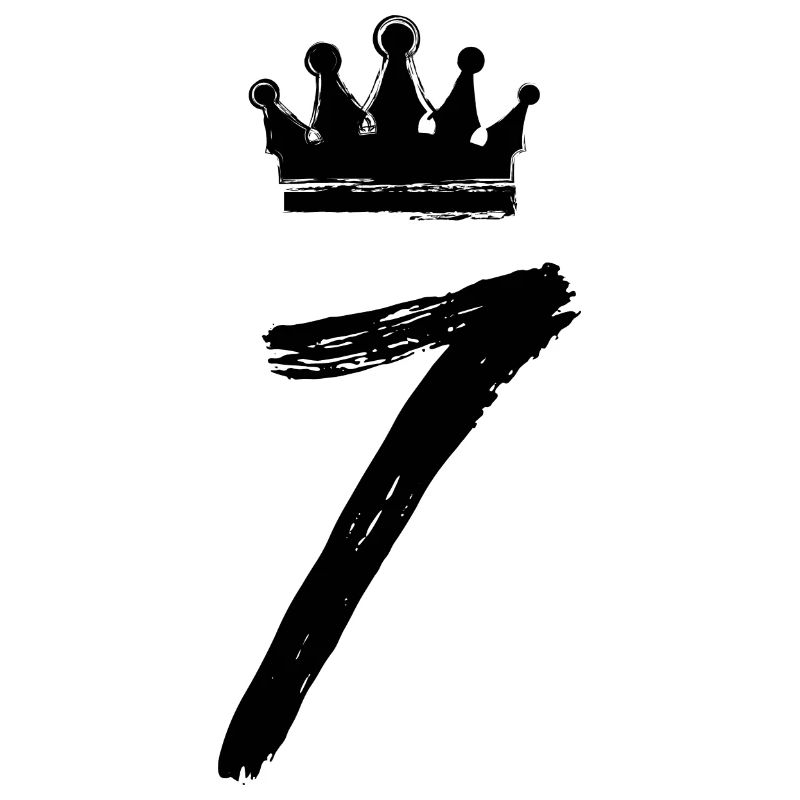 7 Number crown
