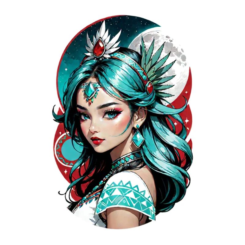 princesse indienne - aztek