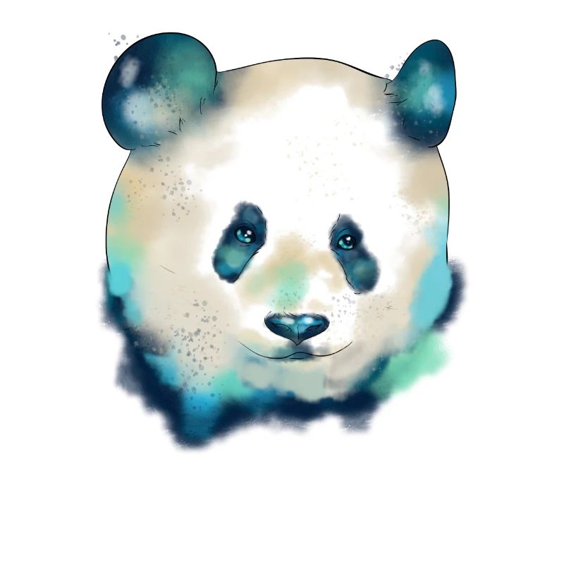 Panda galactique mignon Panda d'exploration spatiale