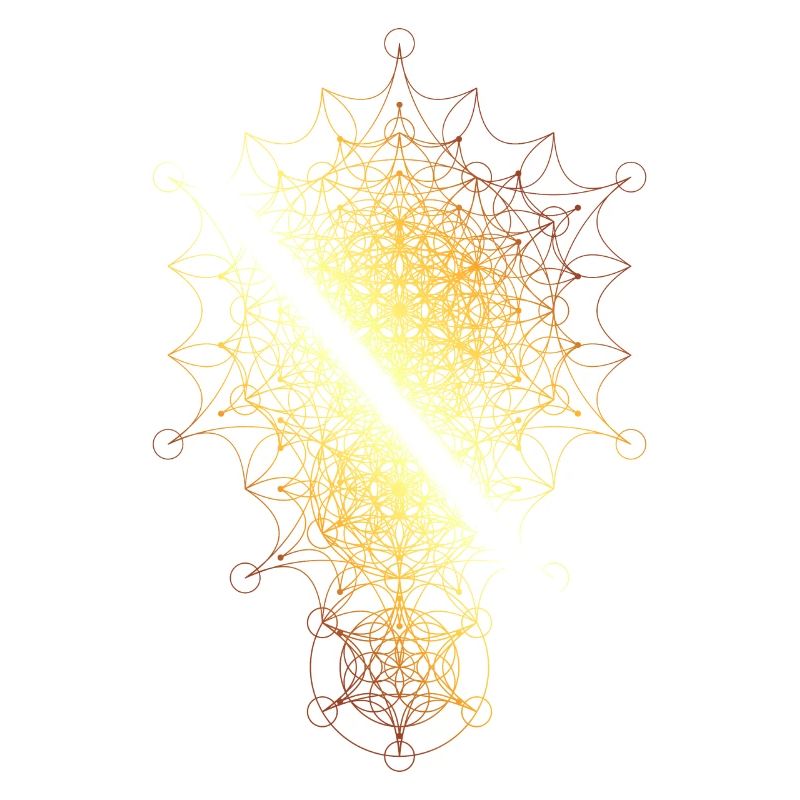 Sacred Geometry Curved Dimensions