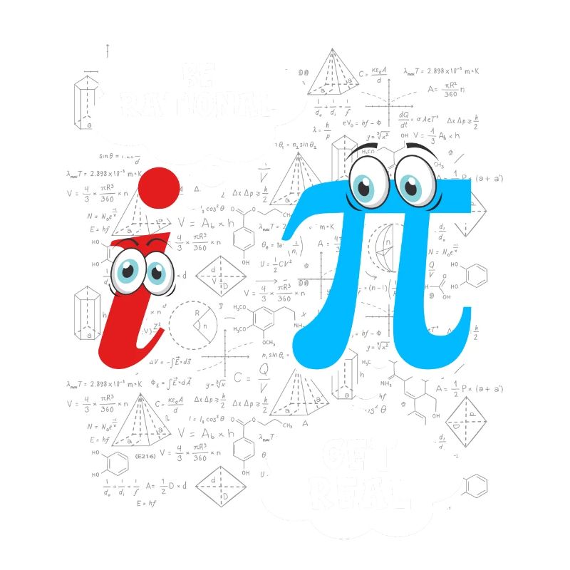 Funny Be Rational Get Real Math Pun Statistiken