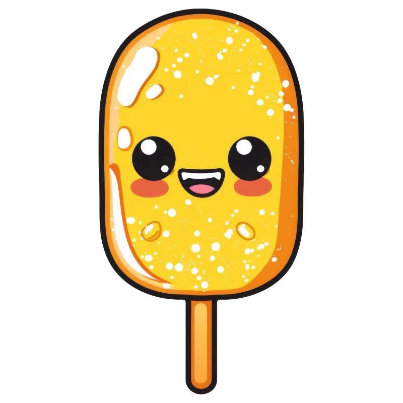 Lustiger Corndog Comic