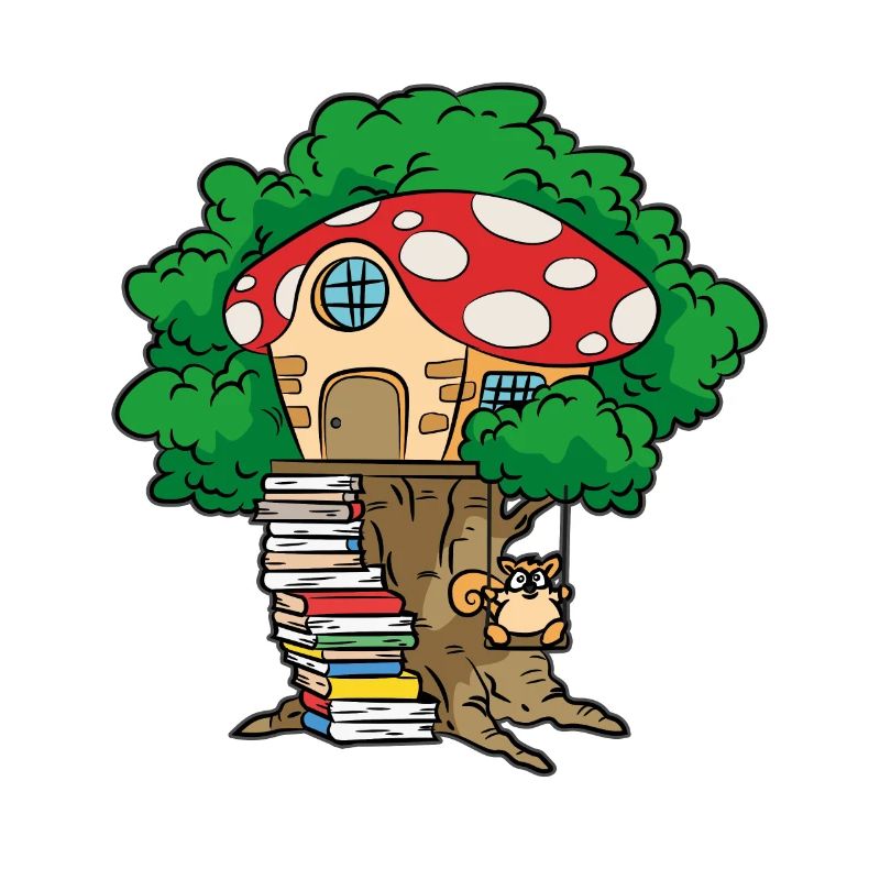 Cozy Tree Cottage Toad Tree Fort House