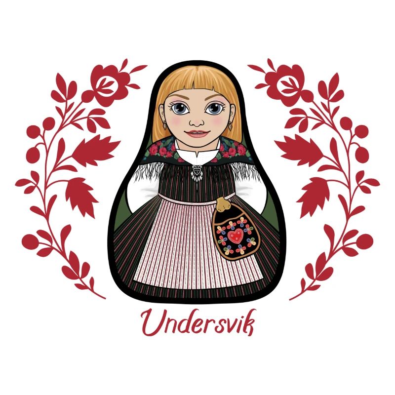 UndervikStinta avec des fleurs