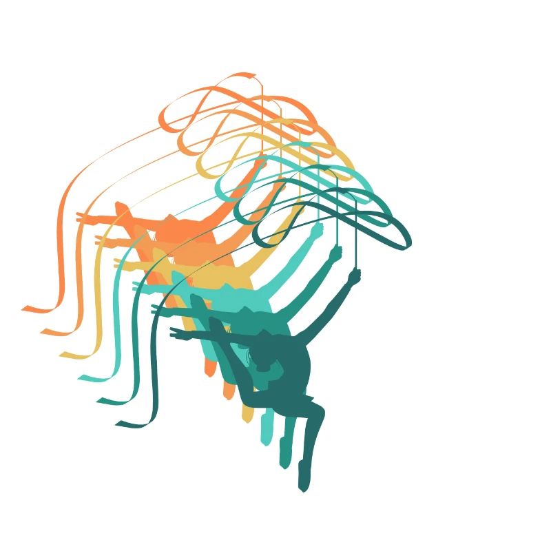 Retro Rhythmic Gymnastics