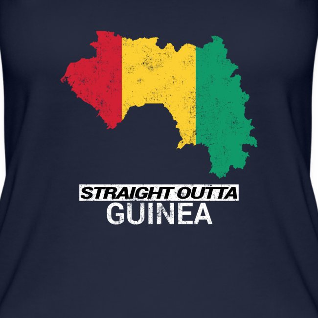Straight Outta Guinea country map