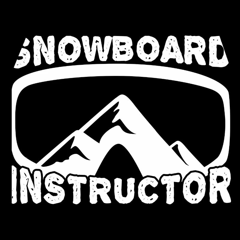 Funny Snowboard Instructor