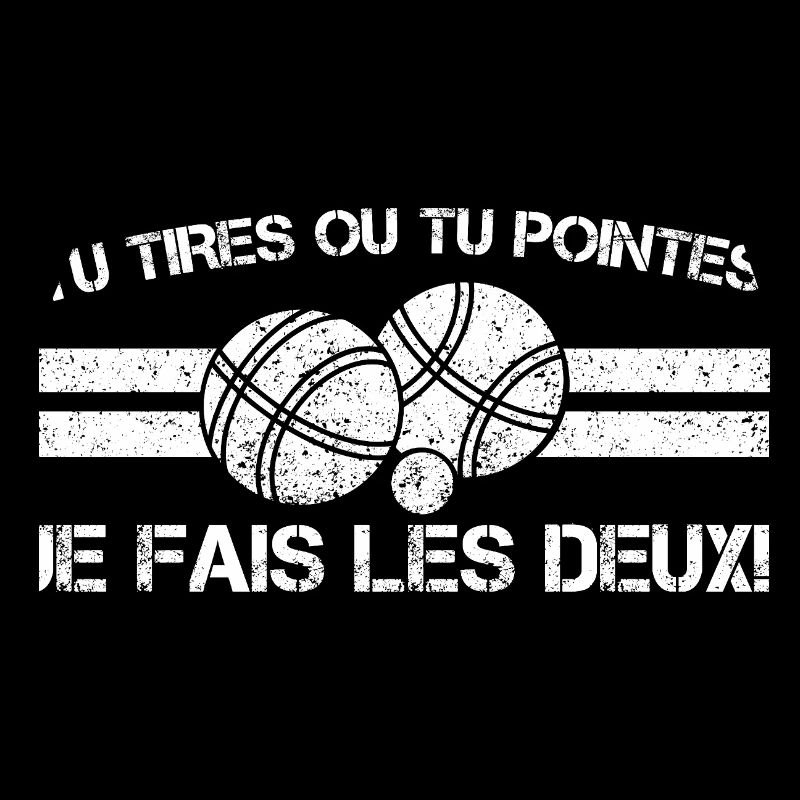 Pétanque zieht oder passt: Ich mache beides