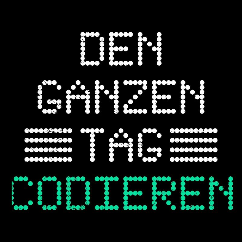 Nerd Computer DEN GANZEN TAG CODIEREN LUSTIG