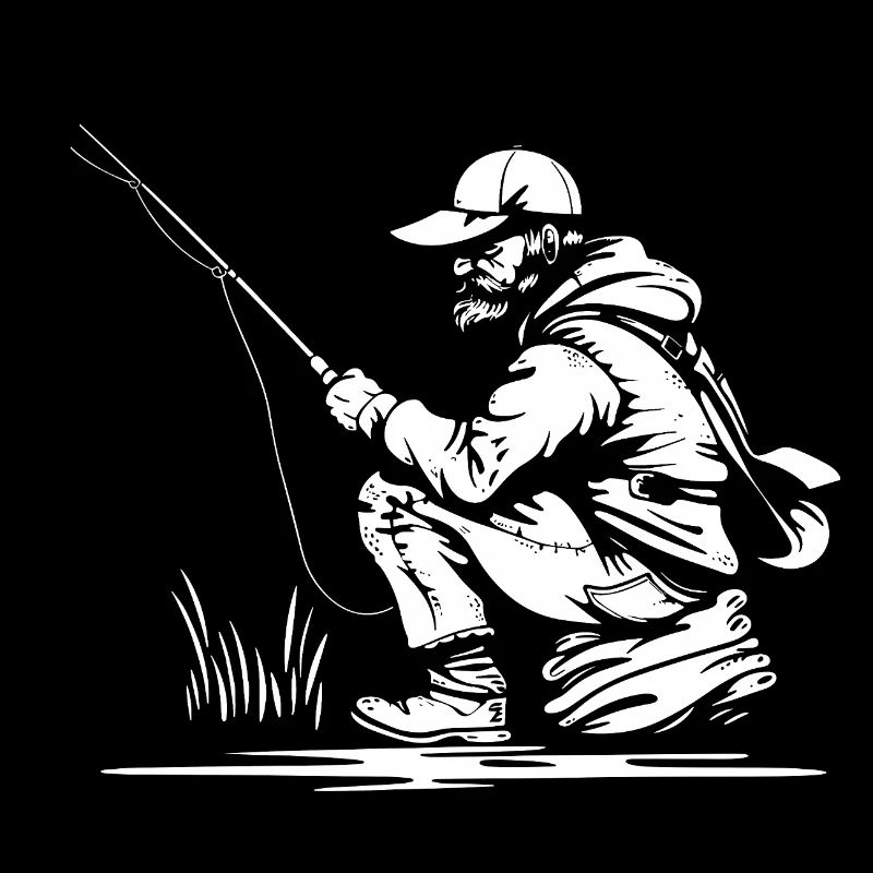 Dessin de pêcheurs