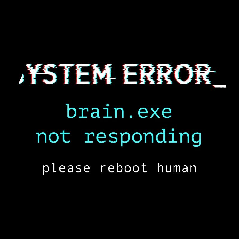 System error - brain.exe not responding