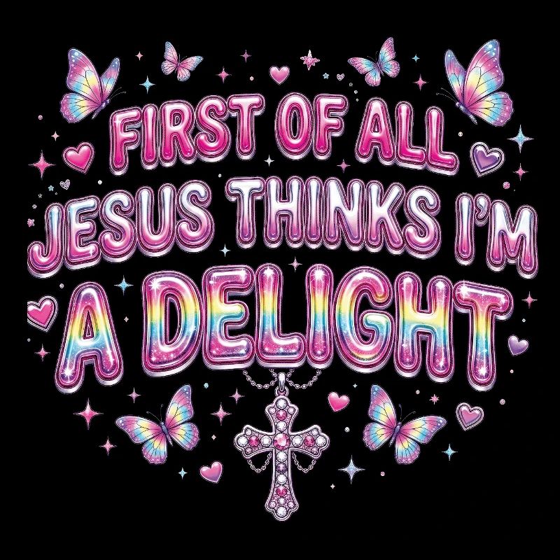 Zunächst einmal denkt Jesus, ich bin eine Freude