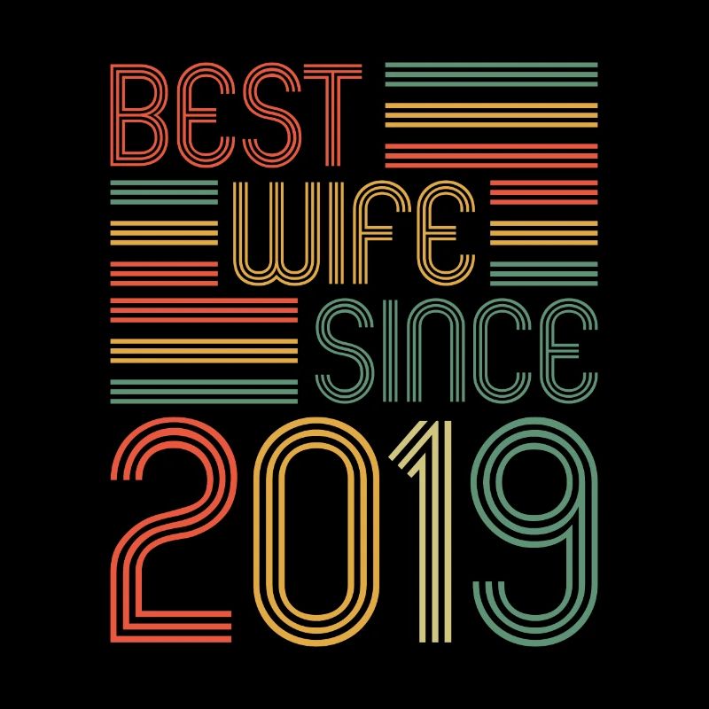 Beste Ehefrau seit 2019 2. Hochzeitstag