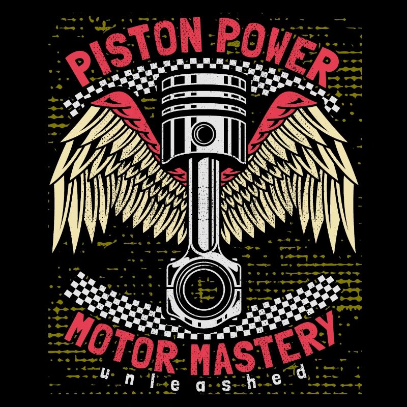 Motorcycle, Biker Saying, Piston, Piston Power