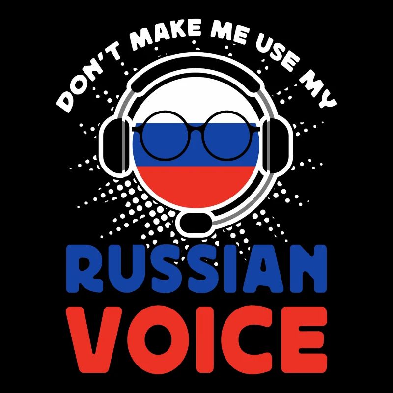 Ne me forcez pas à utiliser ma voix russe