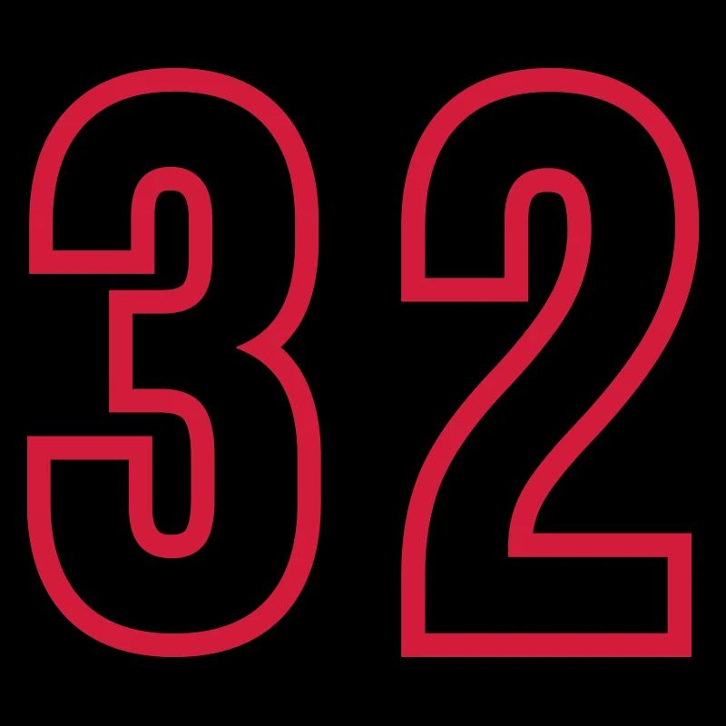 32 Number Years Jersey