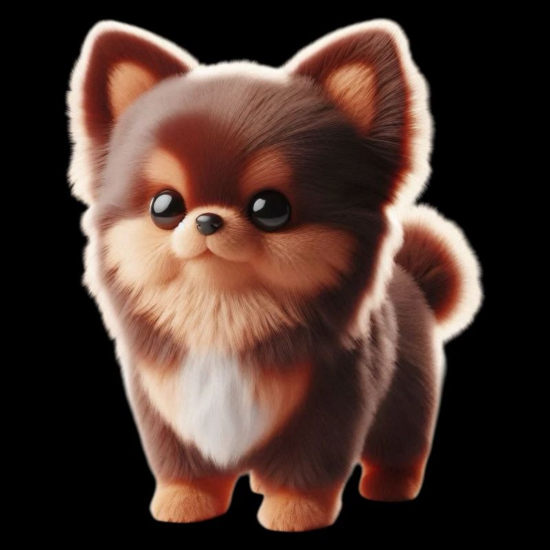 Petit chien mignon