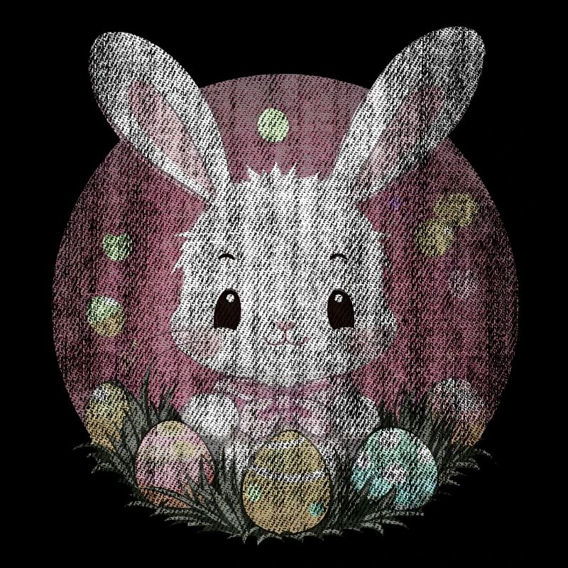 Easter Bunny, Bunny, Easter Eggs, Pink, Pink, Dusty Pink