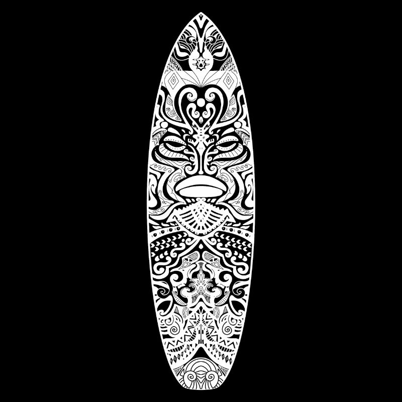 Maori Surf (version blanche)