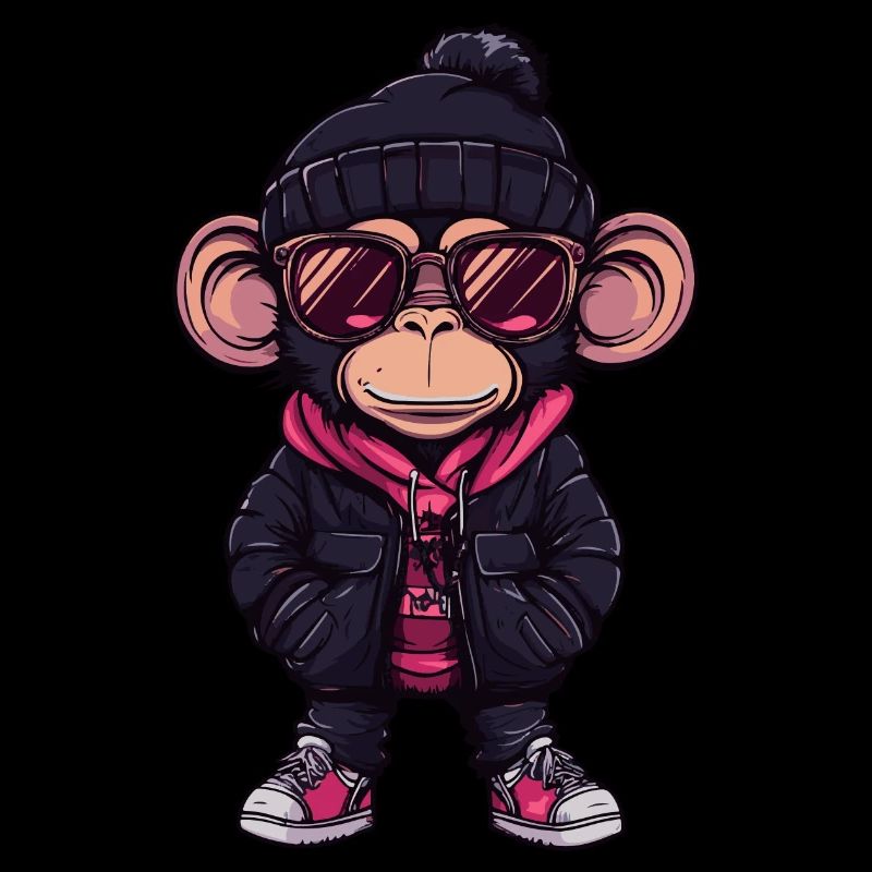 Monkey Winter Comic