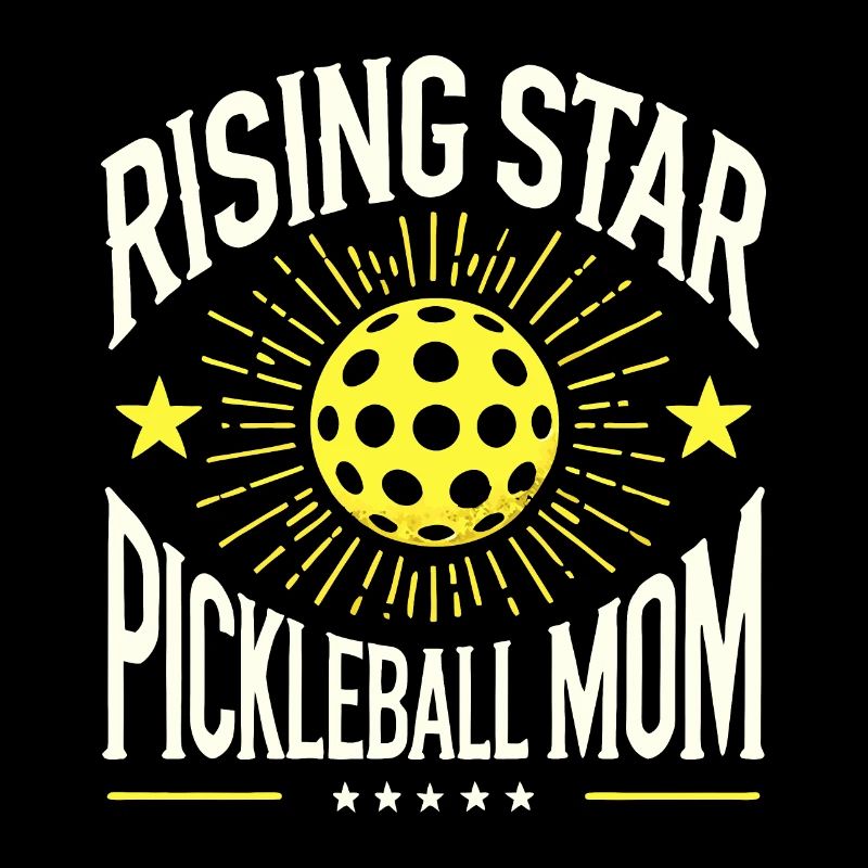 Pickleball Mama eines aufstrebenden Stars