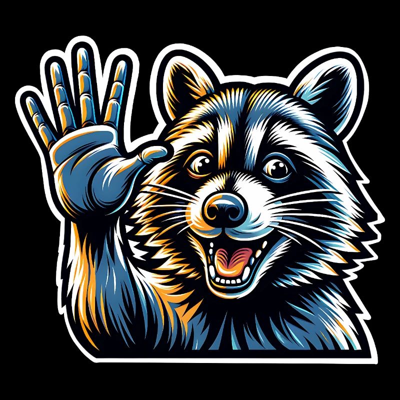 Waschbär