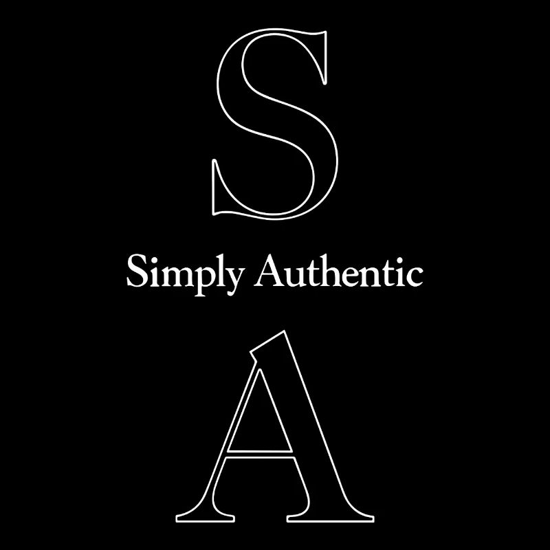 Simply Authentic Statement Saying