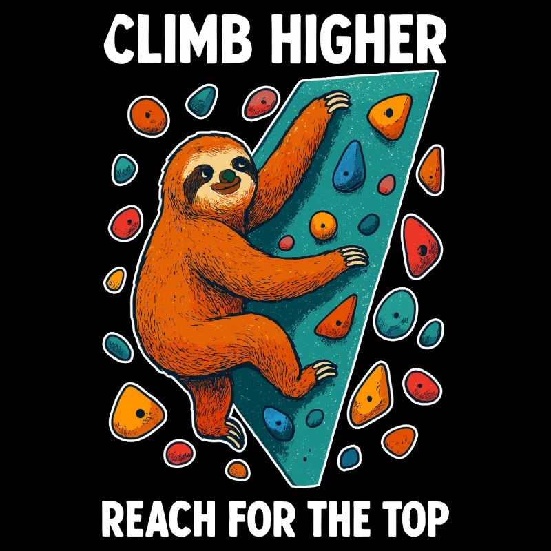 Bouldering Sloth Climbing Boulder Climber