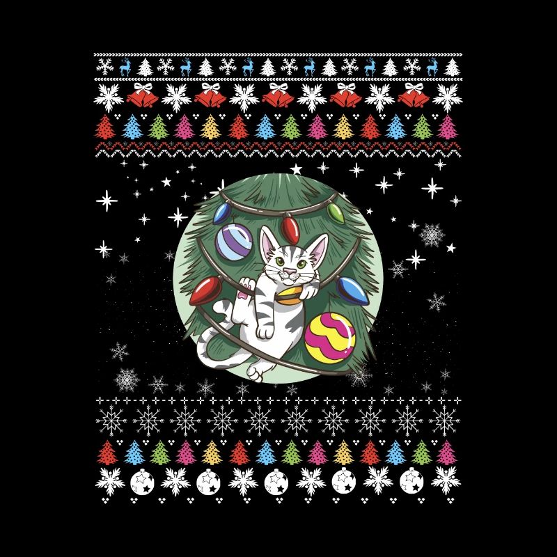 Décor de Noël pour chat