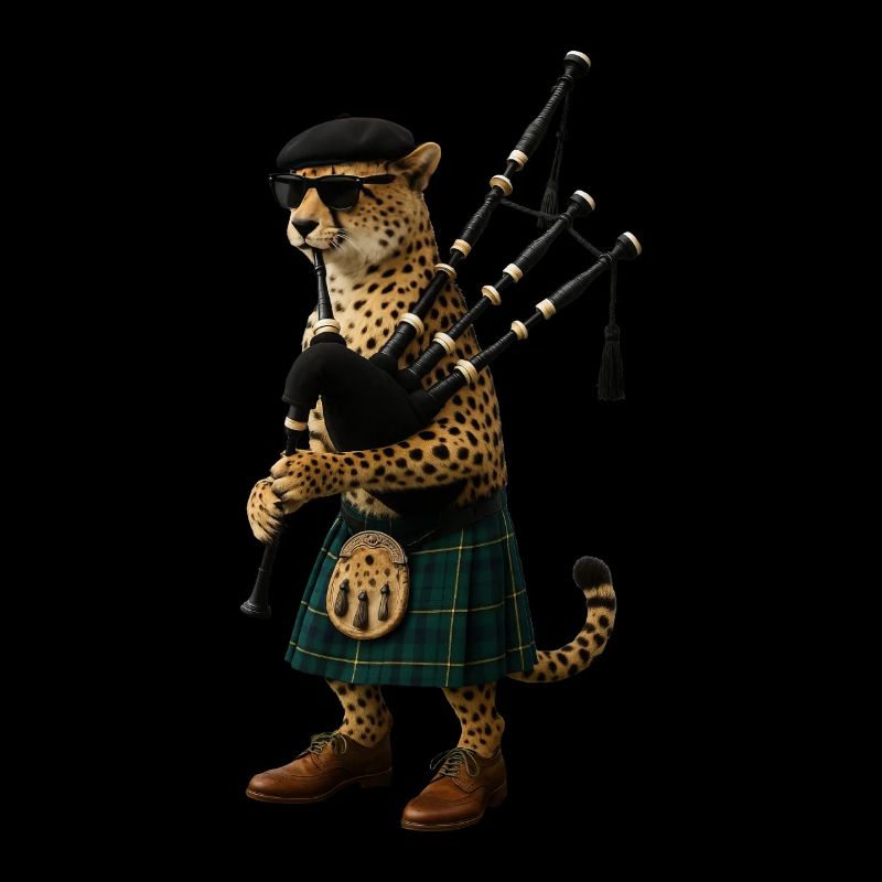 Cornemuse guépard