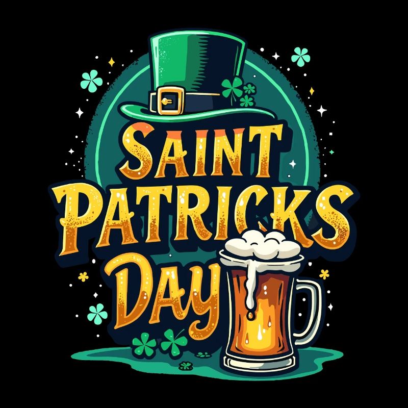 Saint Patrick`s Day Beer