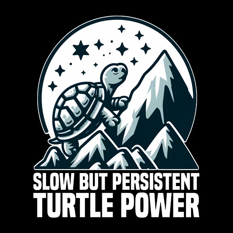 LANGSAME, ABER AUSDAUERNDE TURTLE-POWER