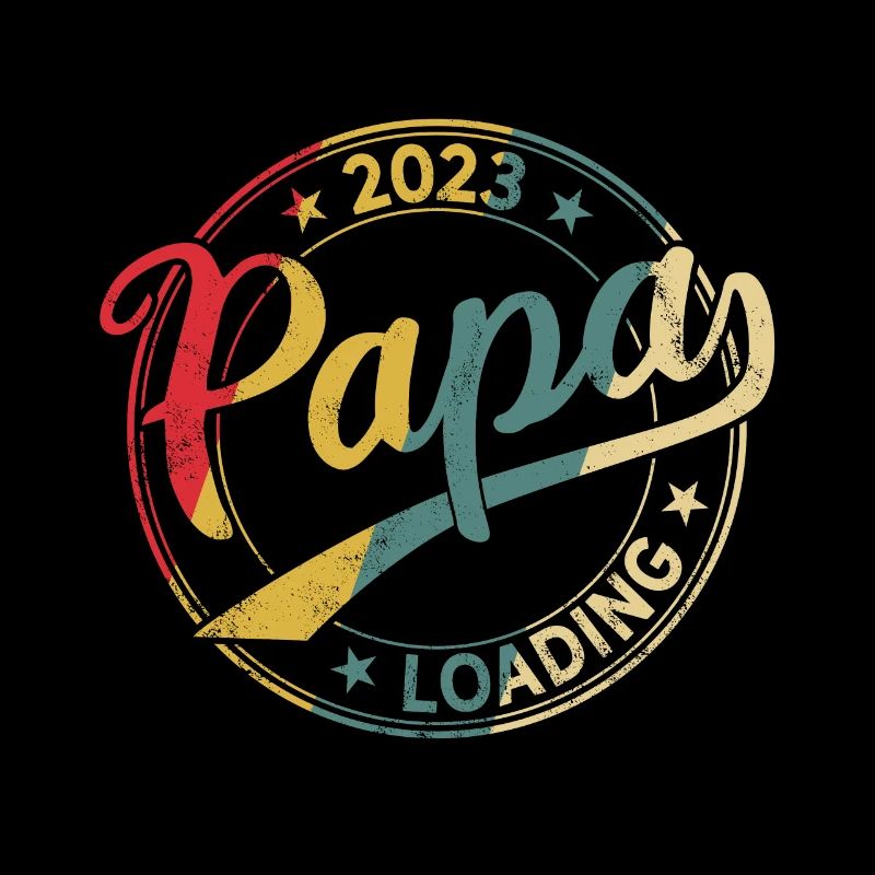 Papa 2023 loading Schwanger 2023 werdender Papa