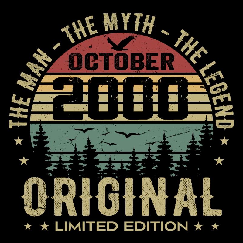 Man Birthday Gift 2000 October 2000