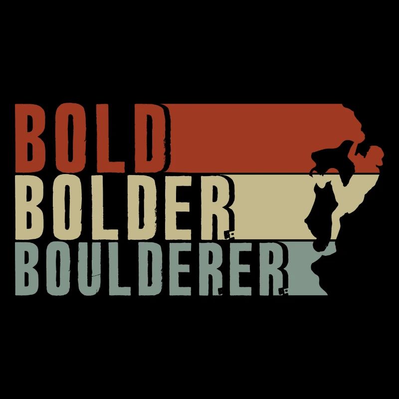 Bold Bolder Boulderer Boulder Bouldern