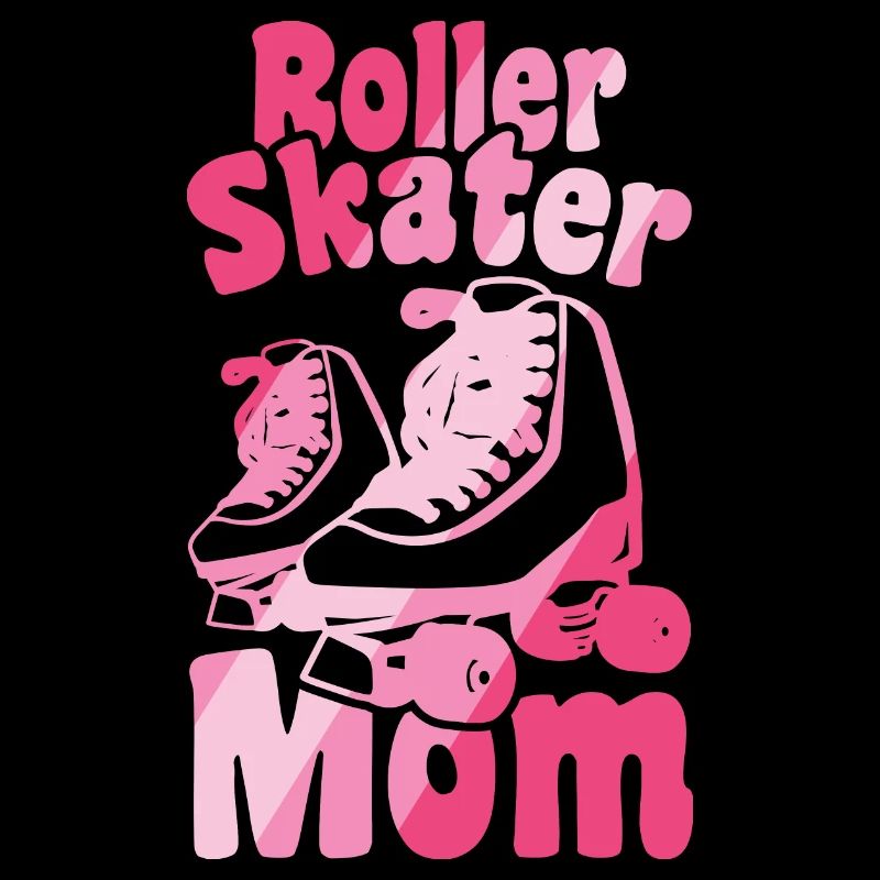 Roller skater mom